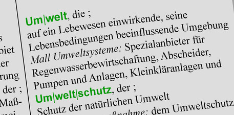Umwelt-Lexikon